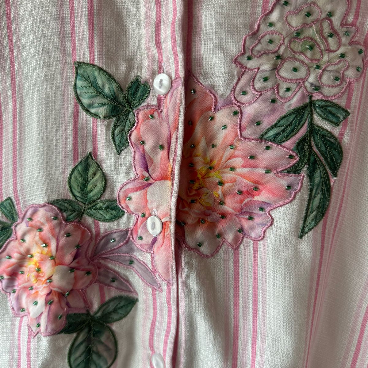 Printed Stripe Coord Set