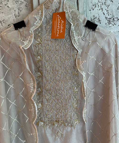 Pure chanderi Unstitched Shirts