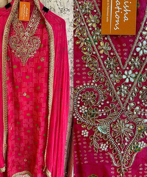 Pure Digital printed silk shirt (Full size unstitched shirt)