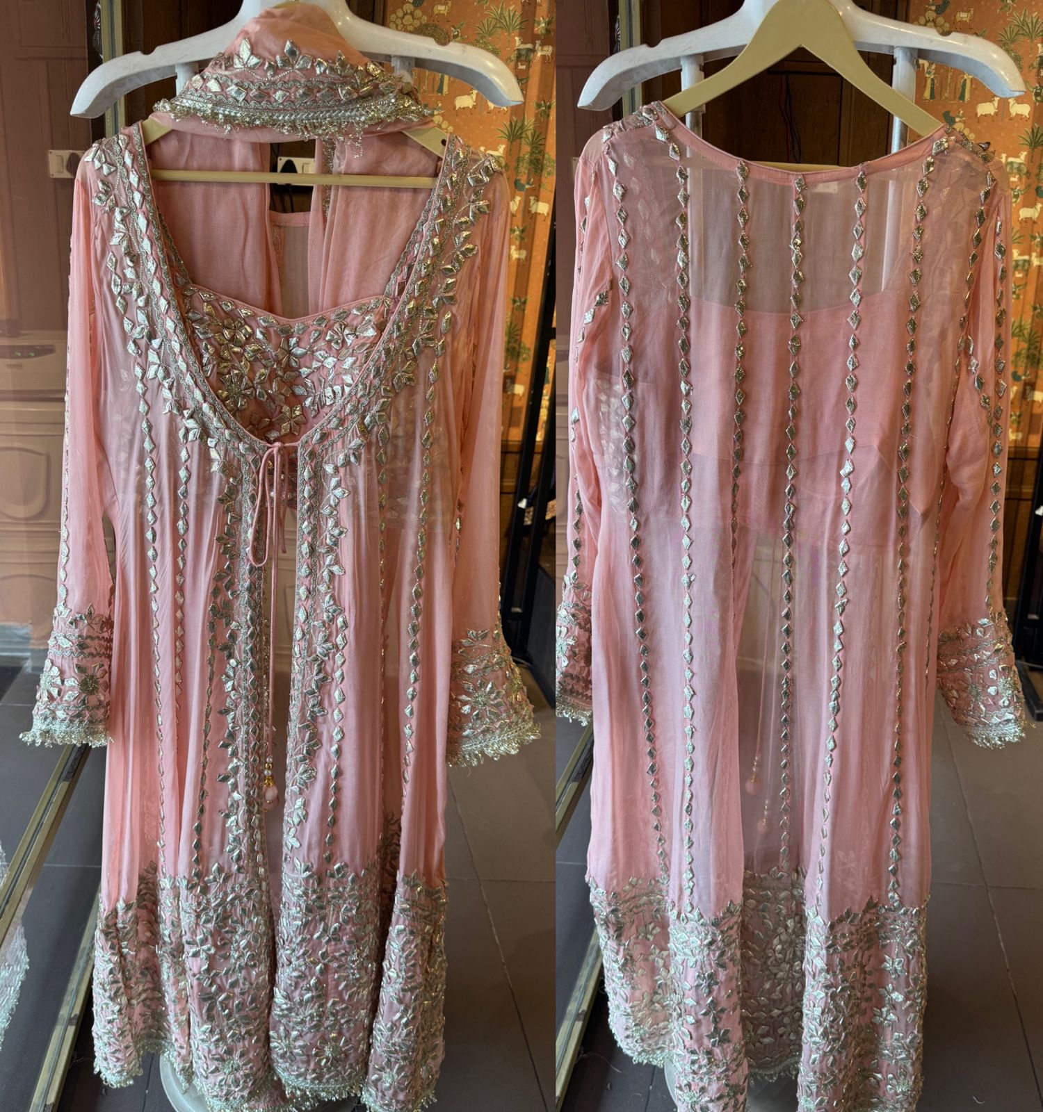 Gotta Embroidered long jacket