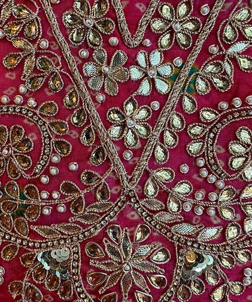 Pure Digital printed silk shirt (Full size unstitched shirt)