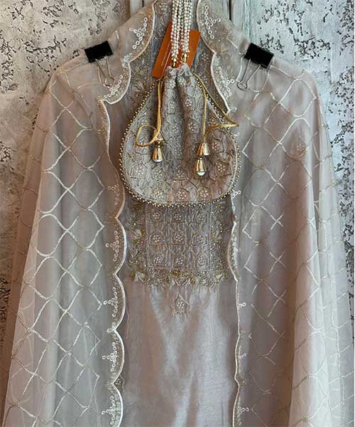 Pure chanderi Unstitched Shirts