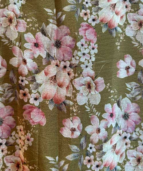 Pure silk Shirt with very gorgeous heavily zari embroidered neckline