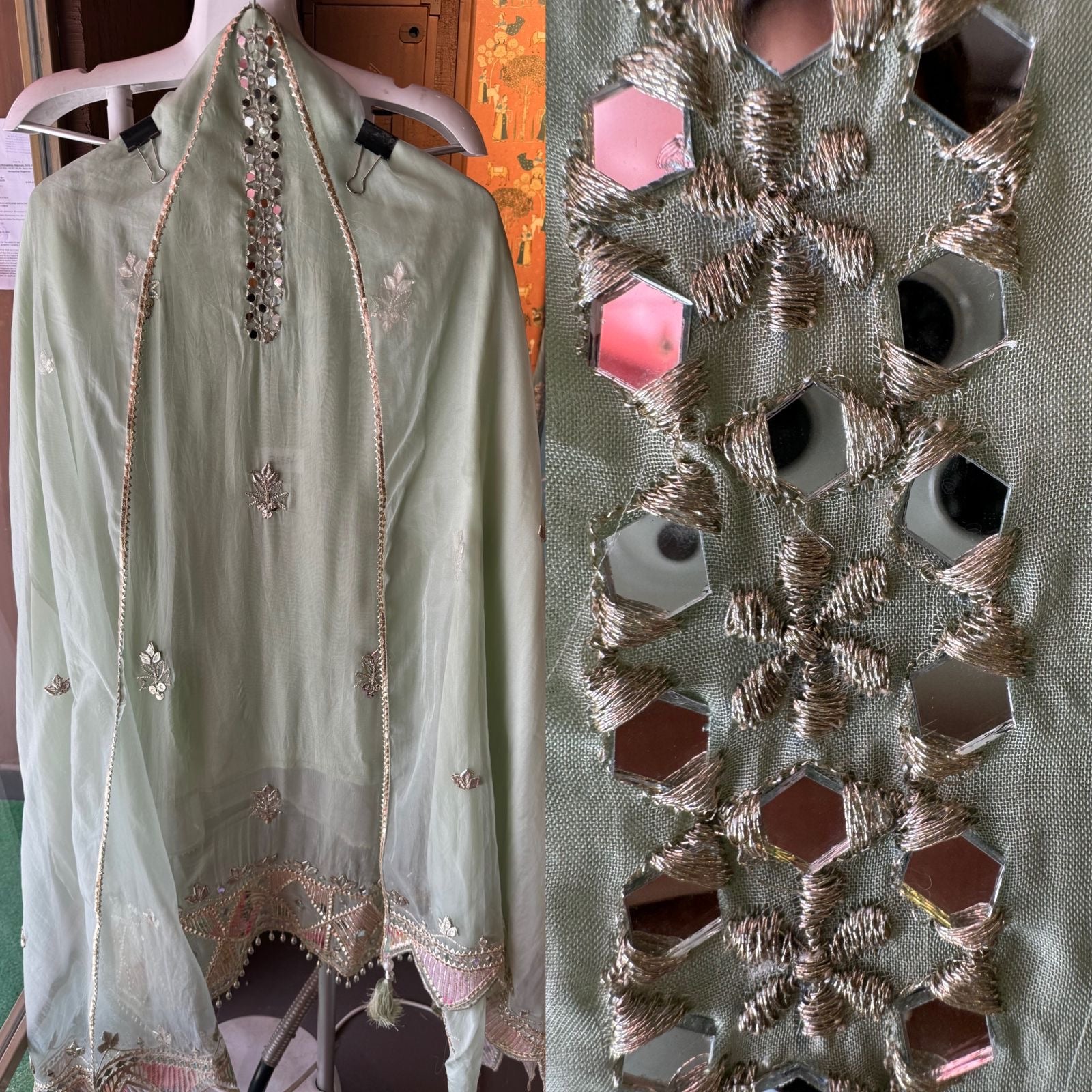 Soft organza light partywear collection