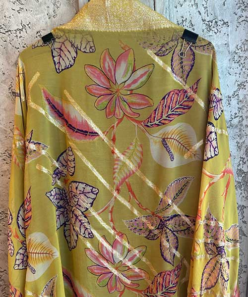 Pure silk unstiched shirt with beautiful bottas all over plus zari dori embroidery on neck