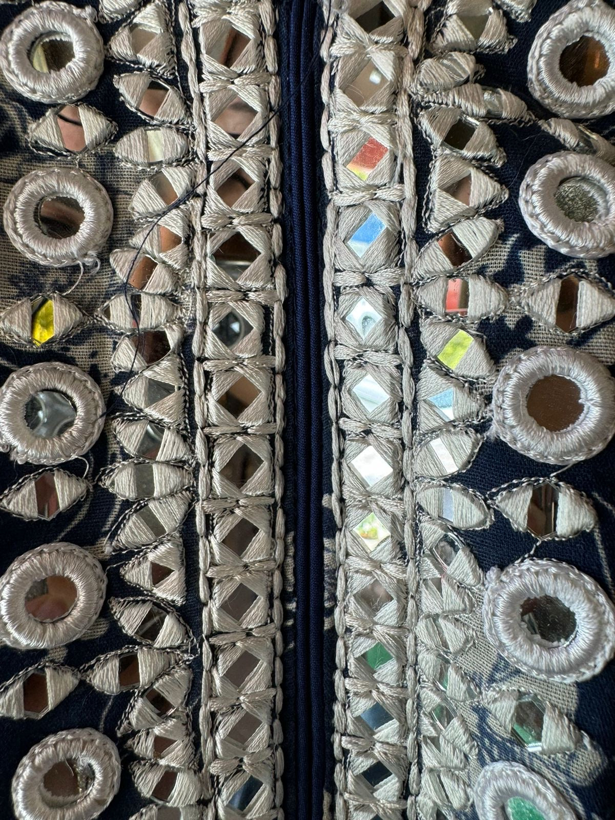 Pure cotton digital printed kaaftan set with lacework