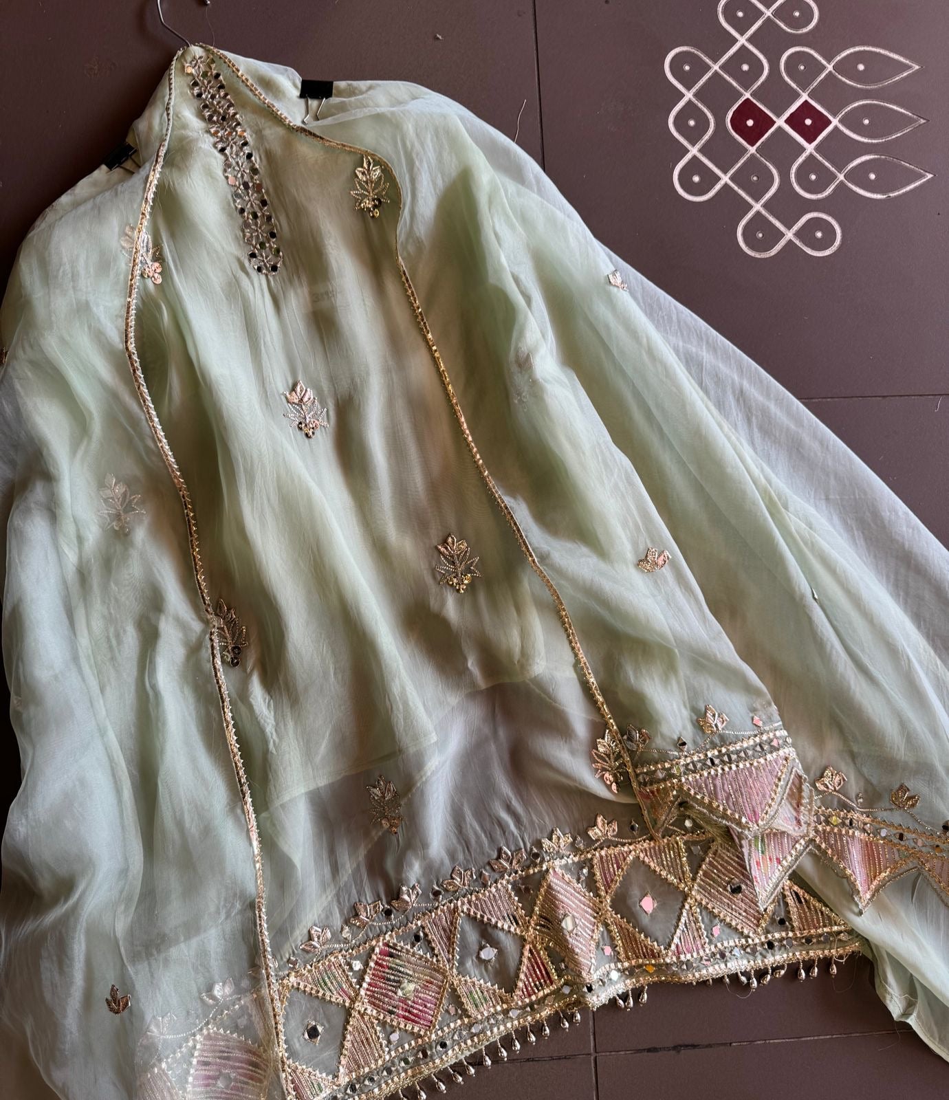 Soft organza light partywear collection