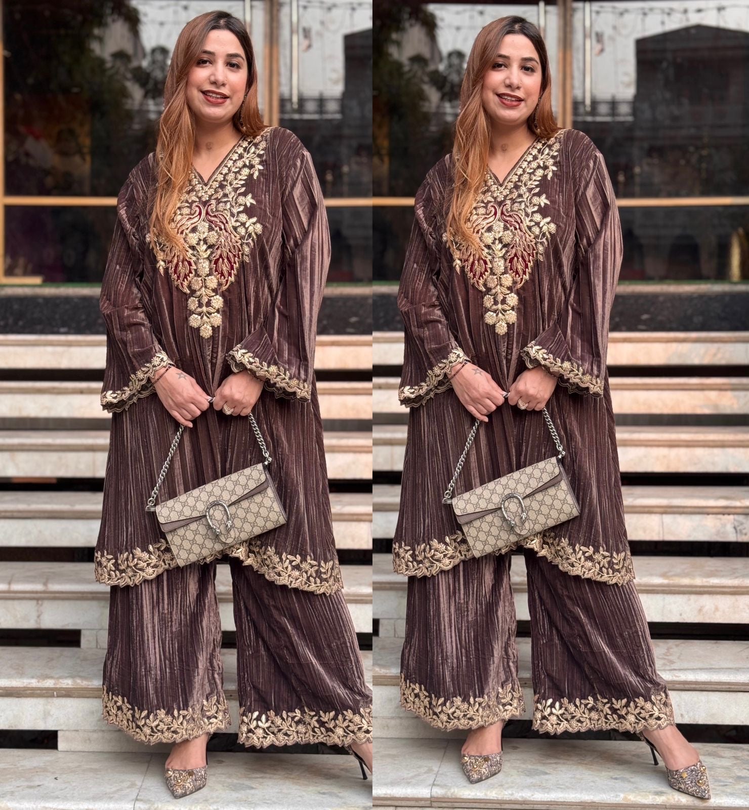 Shop our Latest launch of VELVET COORD SET