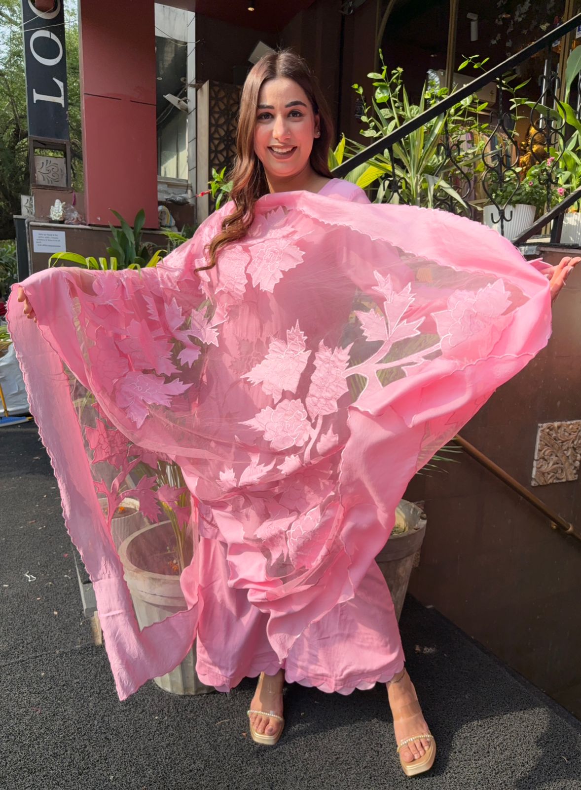 Pure Mul Mul soft cotton muslin unstitched