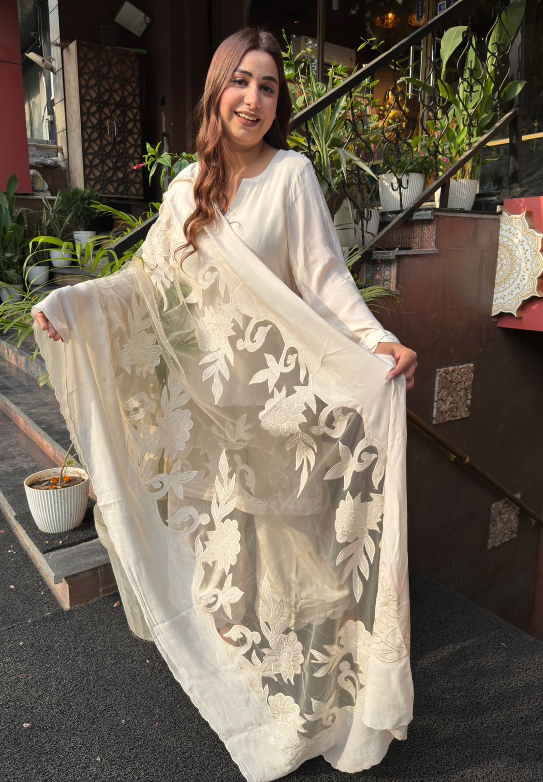 Pure Mul Mul soft cotton muslin unstitched