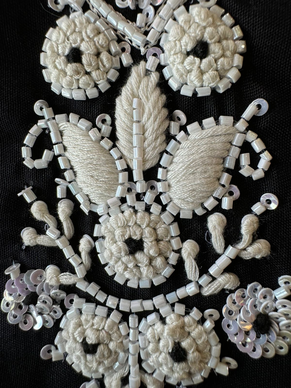 Soft organza Unstitched full size shirt With Threadwork