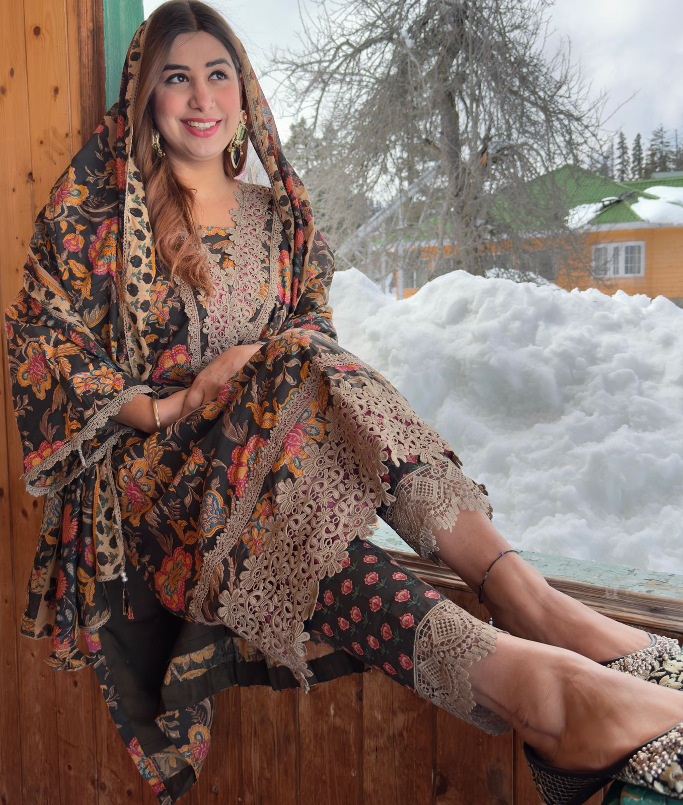 100% Pure organic Cotton suits collection with beautiful Block