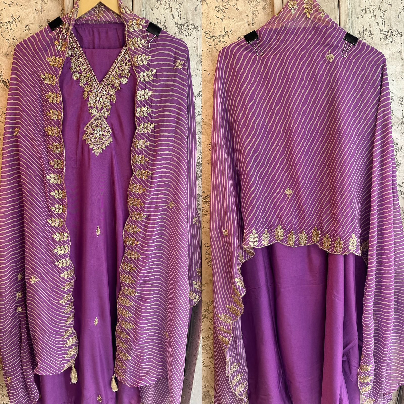 Pure russian silk unstitched shirt with beautiful designer pattern