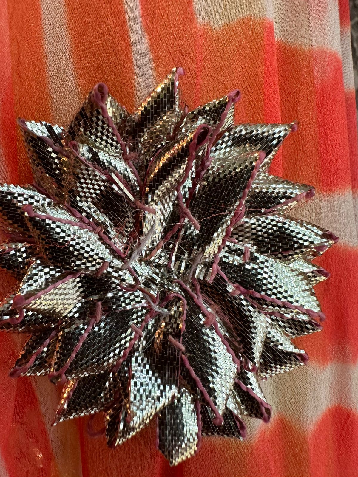 Pure Silk jacquard Unstitched full size shirt