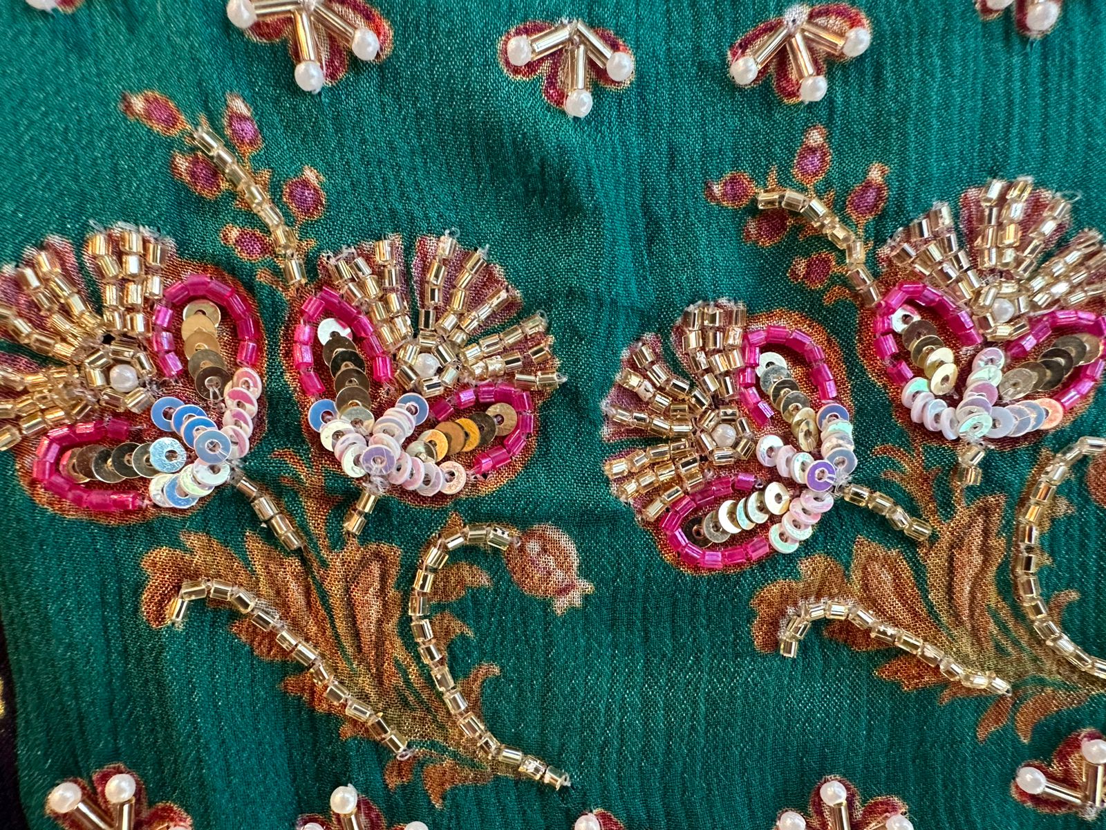 Pure digital Chinon printed suit full size unstitched shirt