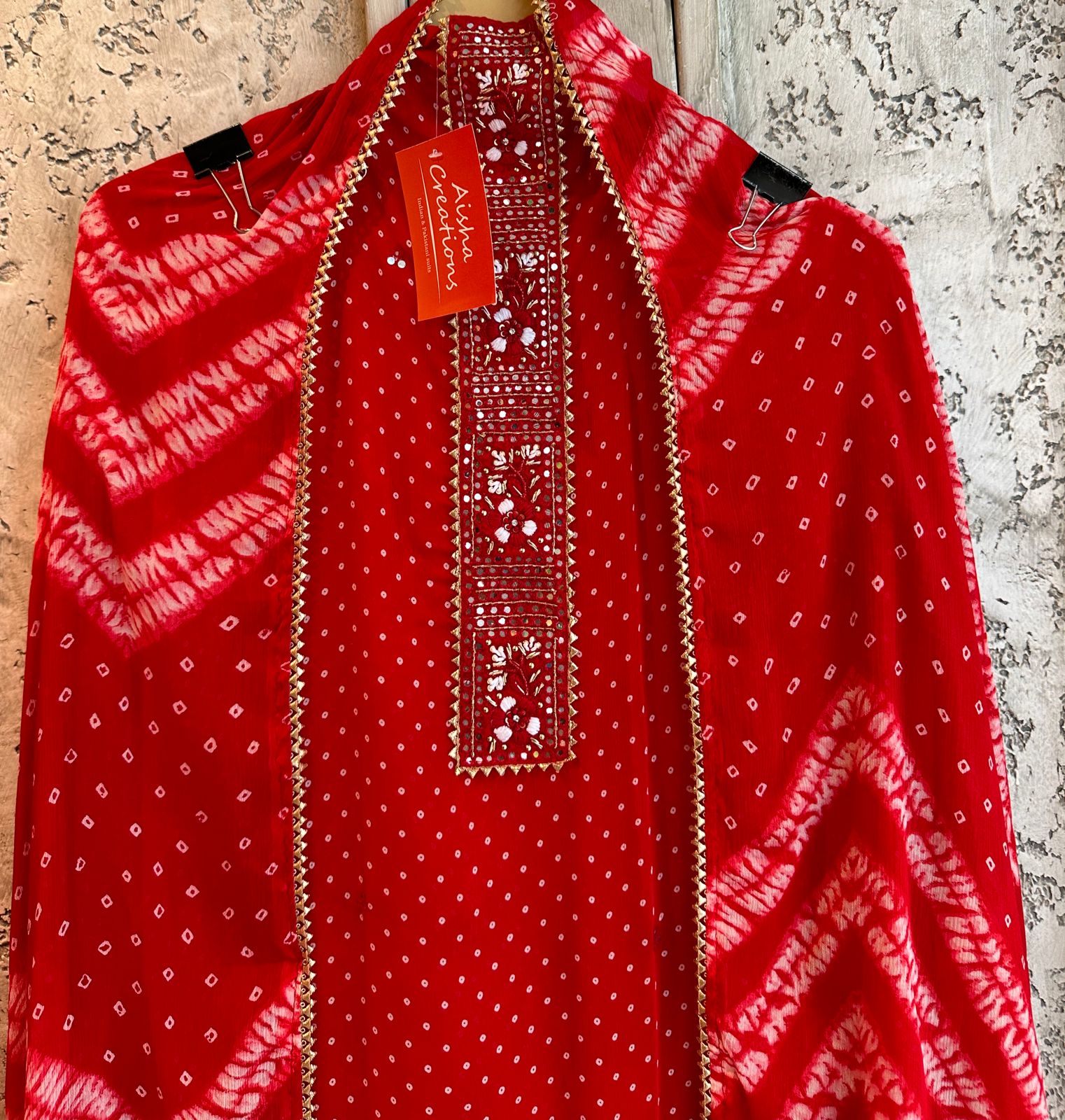 Pure georgette beautiful pakistani patterned shirts