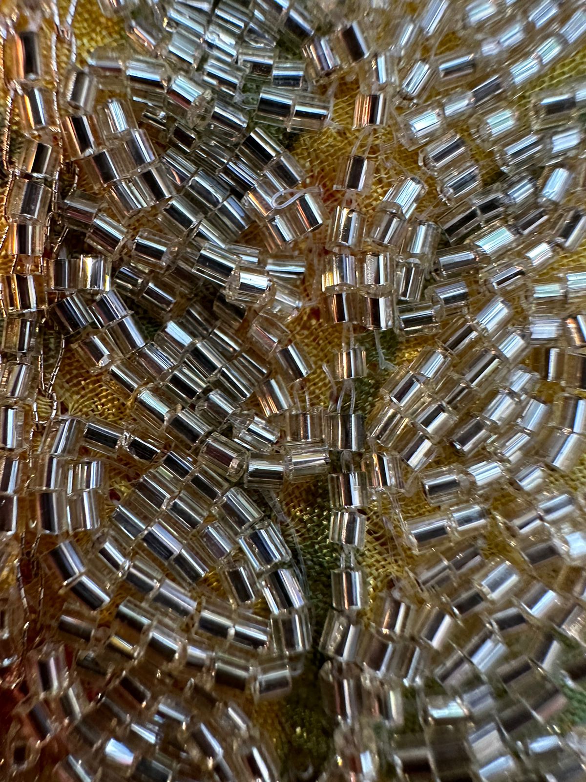 Pure Chinon digital floral printed unstitched shirt with very beautiful Nalki work done on the neckline