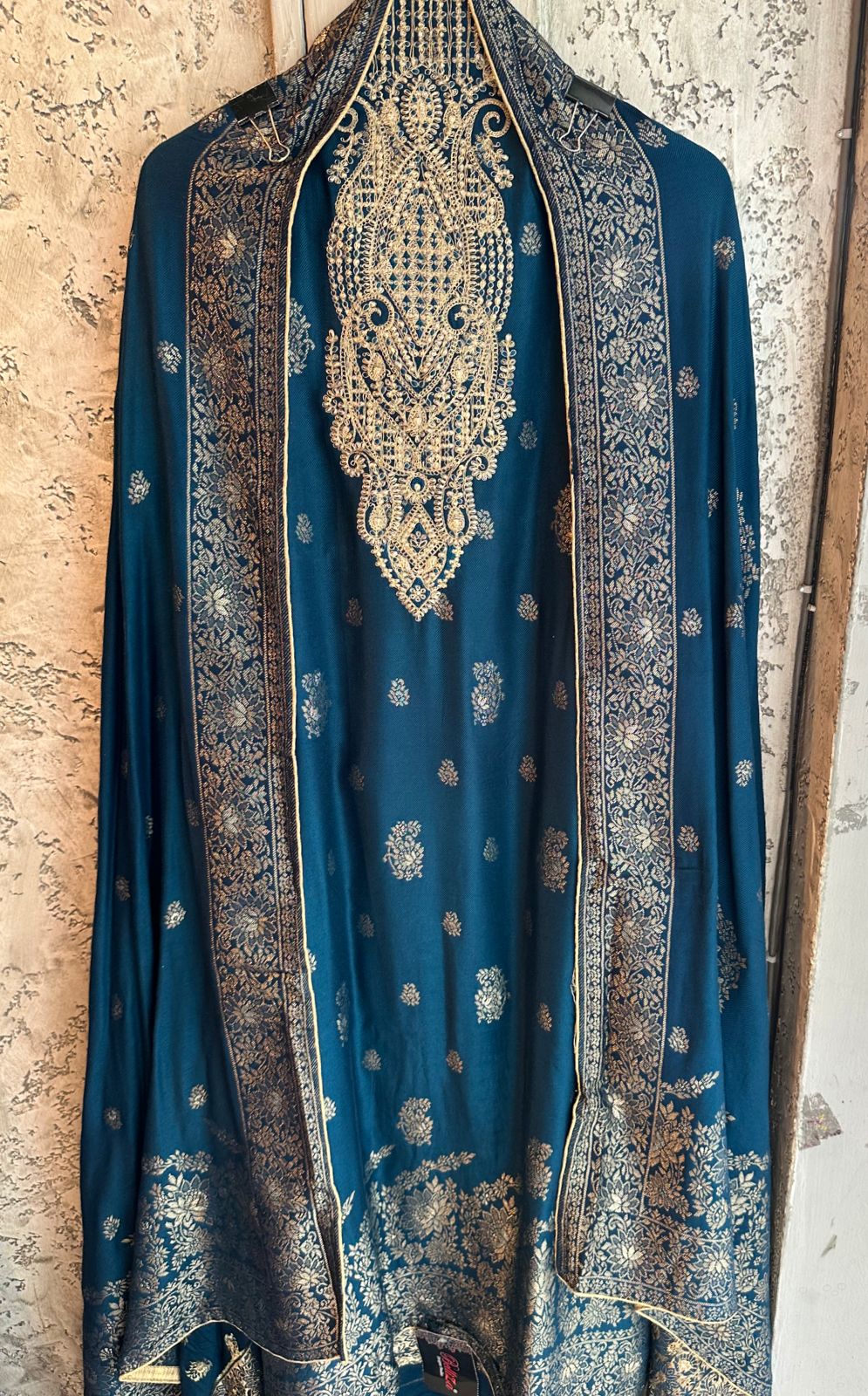 Very warm and soft pashmina unstitched shirt fully weaved