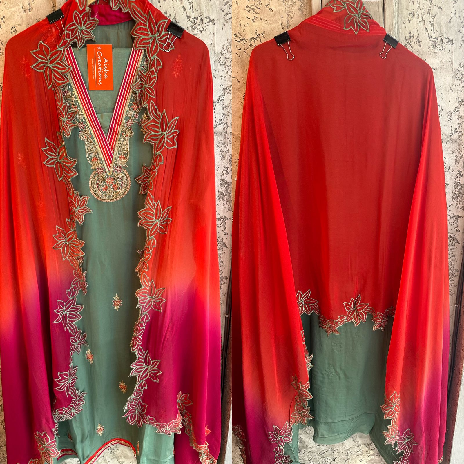 Pure soft satin silk unstitched full size shirt