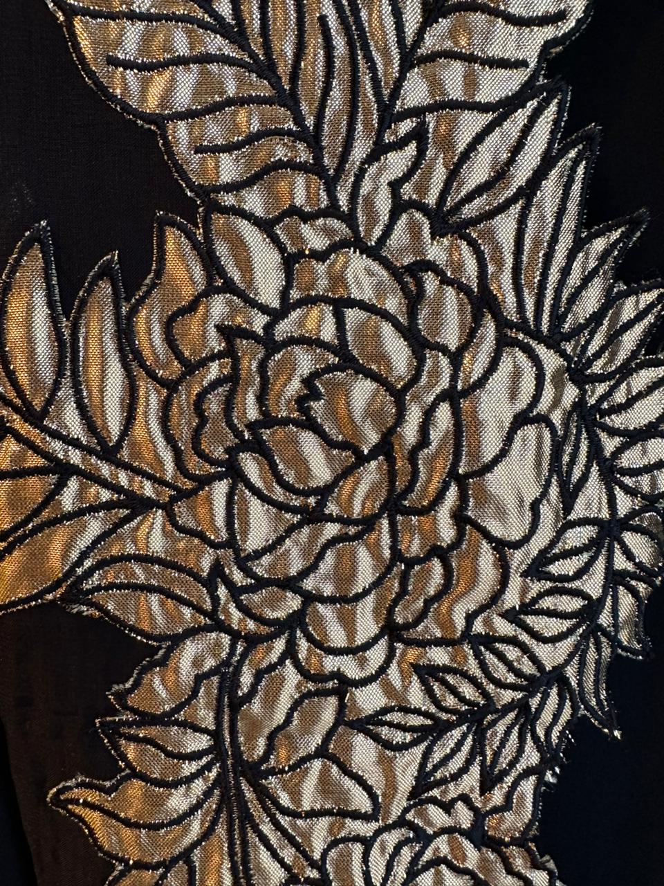 Super soft and Flowy organza with beautiful cushioning pattern on the shirt ghera