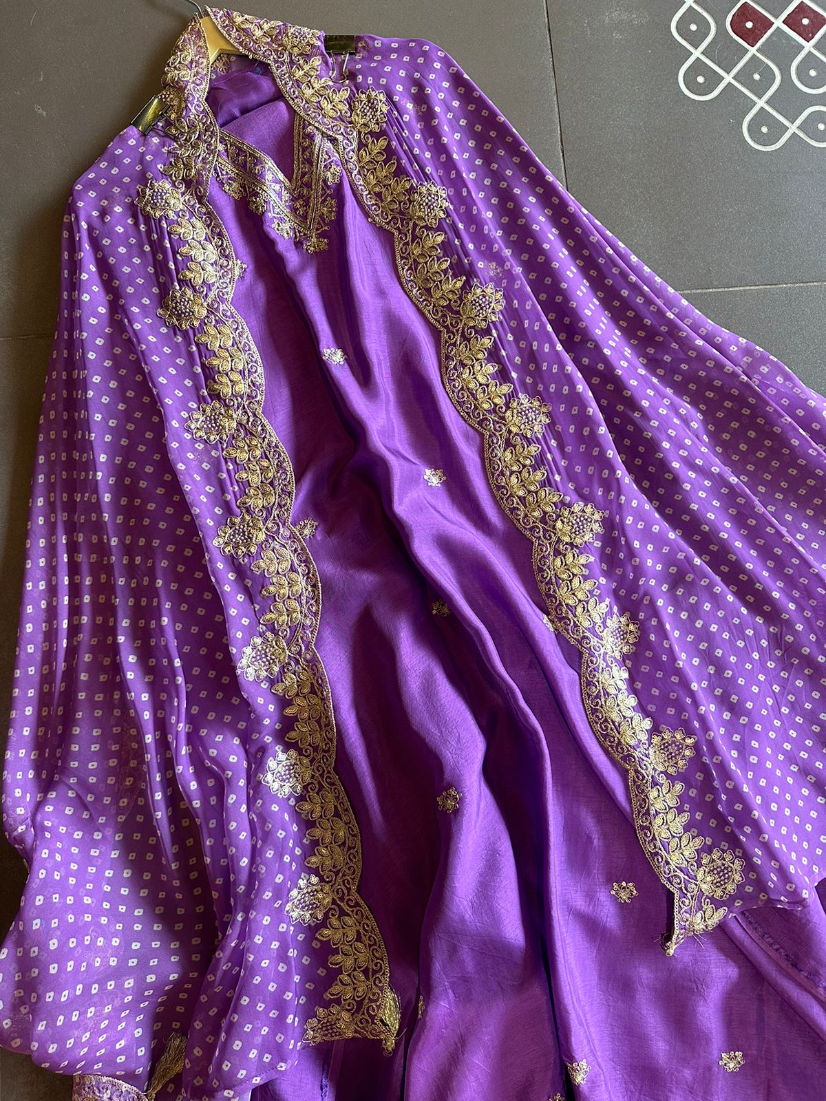 Pure russian silk unstitched shirt with beautiful designer