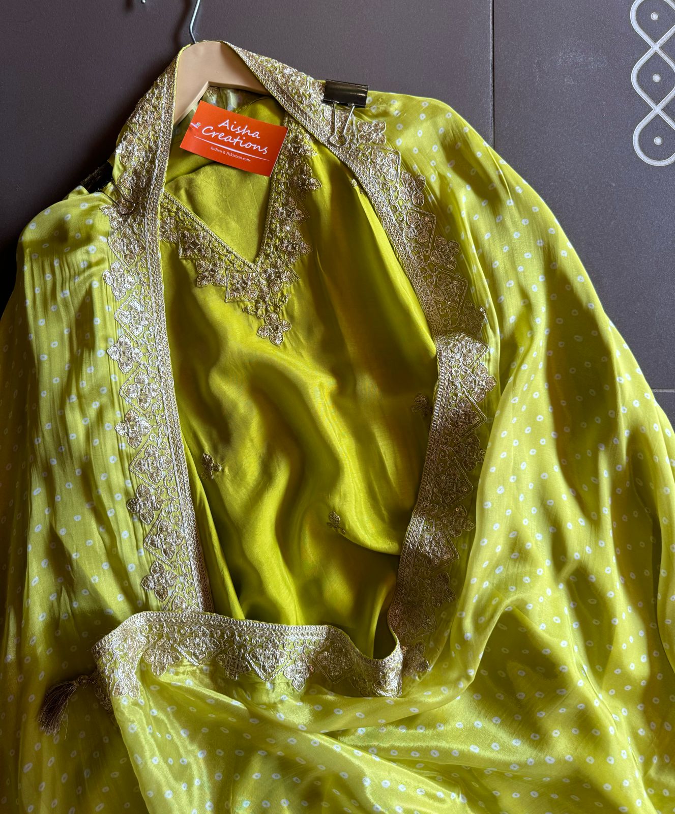 Pure russian silk unstitched shirt with beautiful designer pattern plus zari sequence