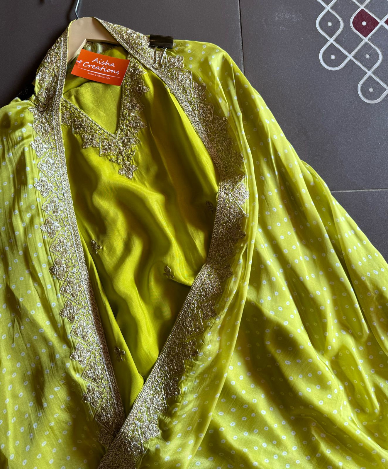 Pure russian silk unstitched shirt with beautiful designer pattern plus zari sequence