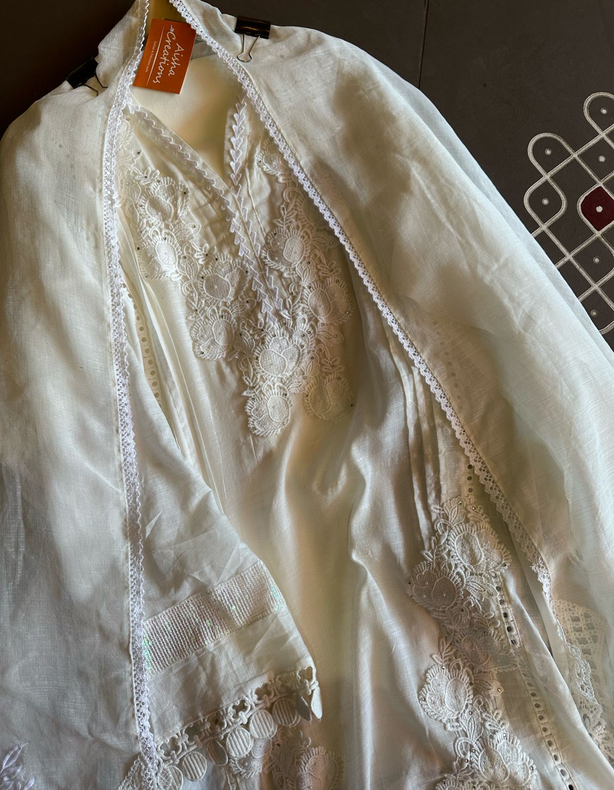 Cotton linen shirt Semi Stitched fits Upto size 60 chest.