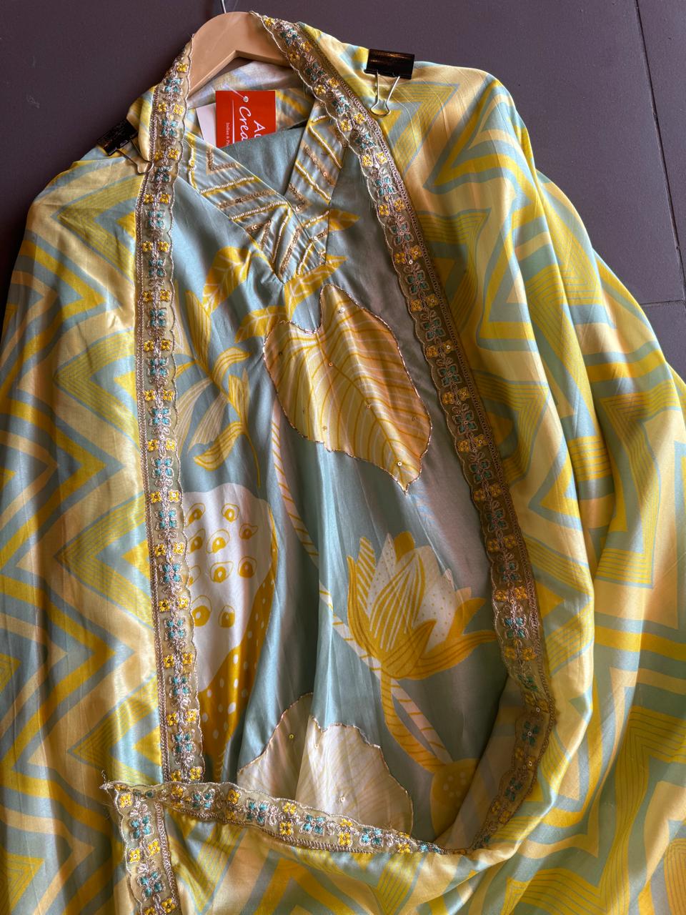 Pure mulberry silk digital printed shirt Very summerish floral