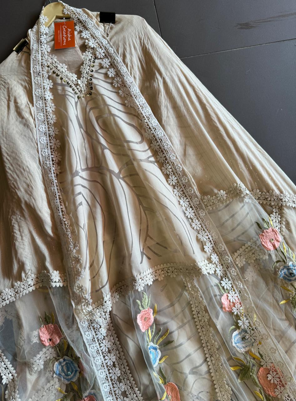 Imported cotton brasso Suits very smart and New in trend.  Full size suits