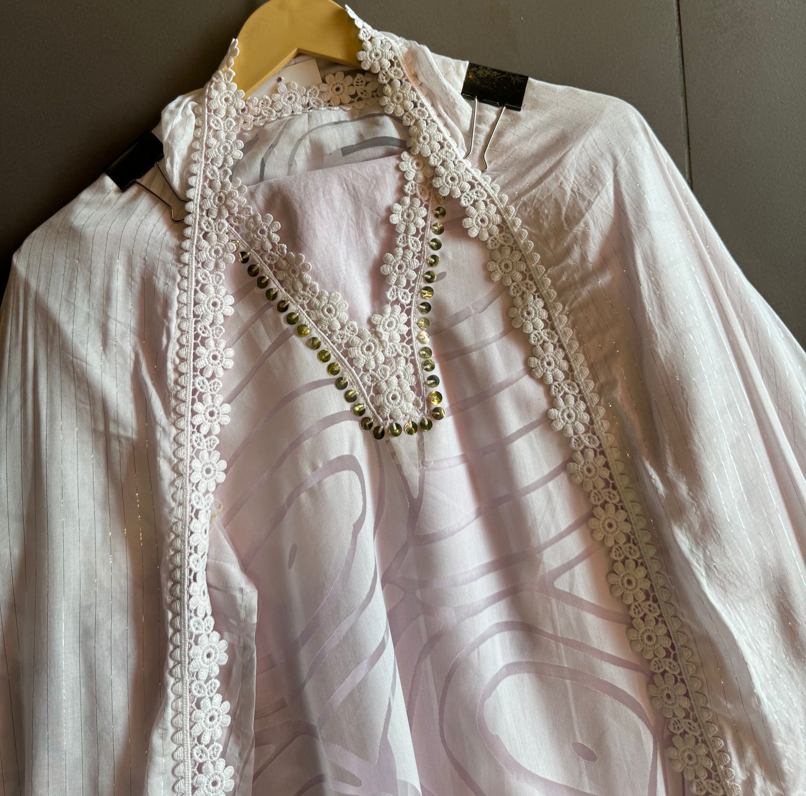 Imported cotton brasso Suits very smart and New in trend.  Full size suits