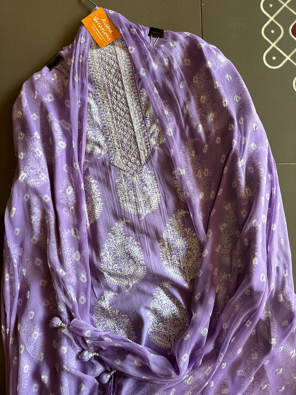 Pure cotton block printed suits