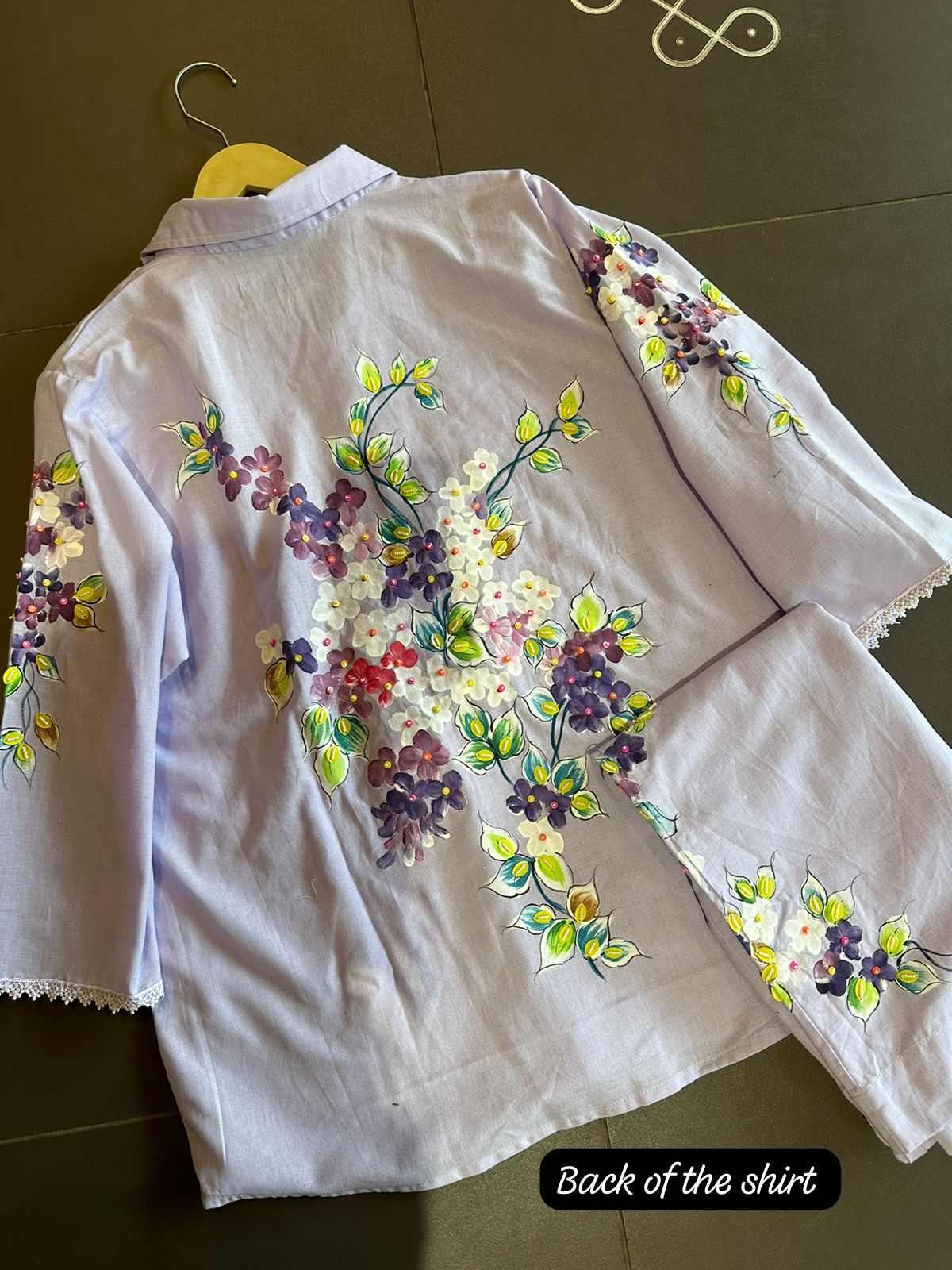 Pure linen cotton COORD stitched