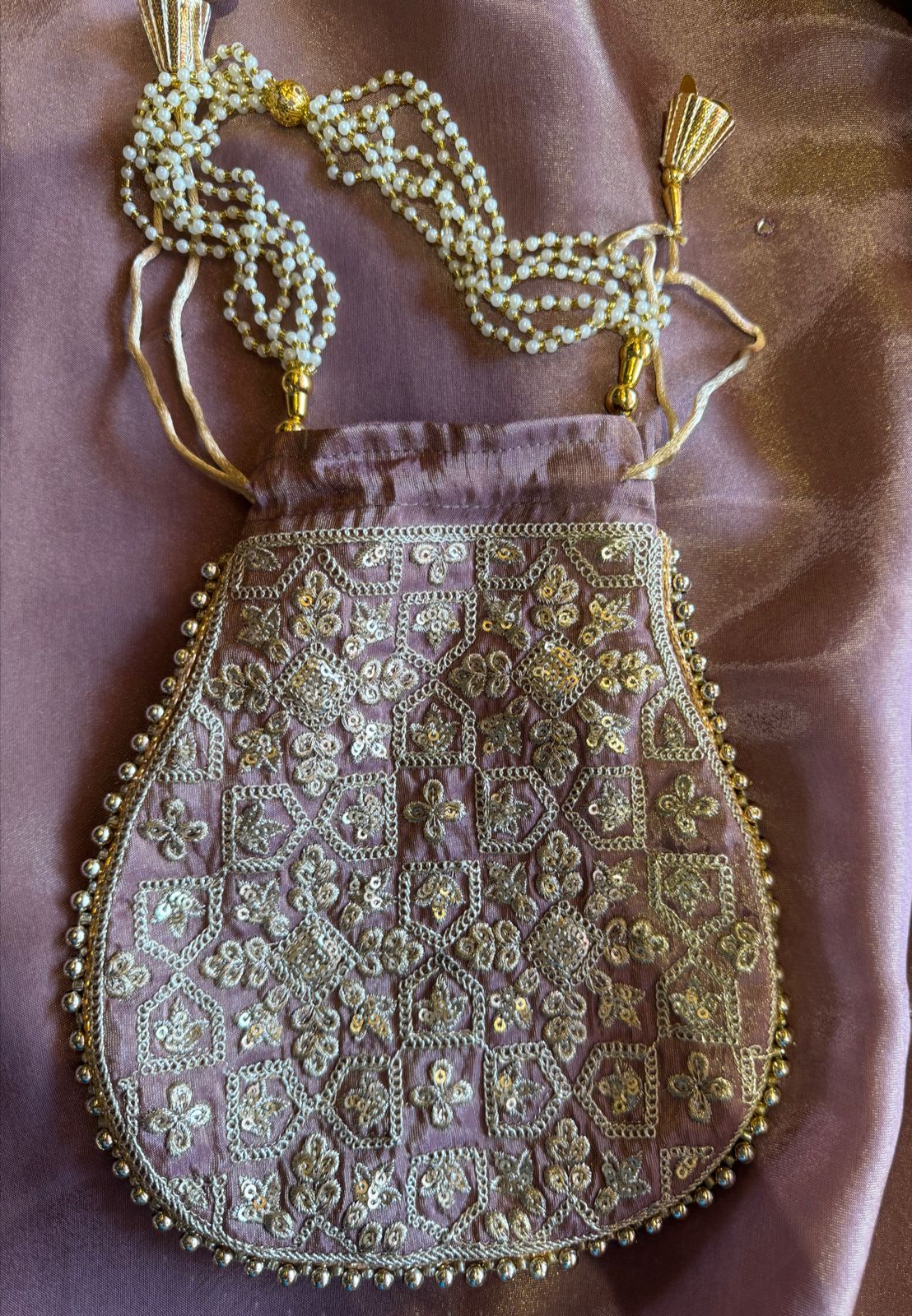 Beautiful shimmery tissue shirt unstitched full in size