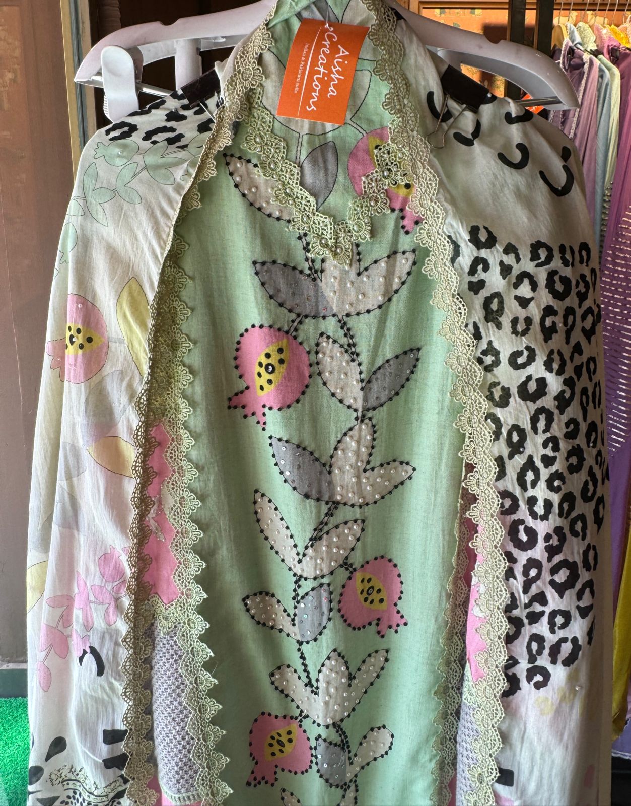 Pure cotton handloom unstitched designer suits with high quality digital printing