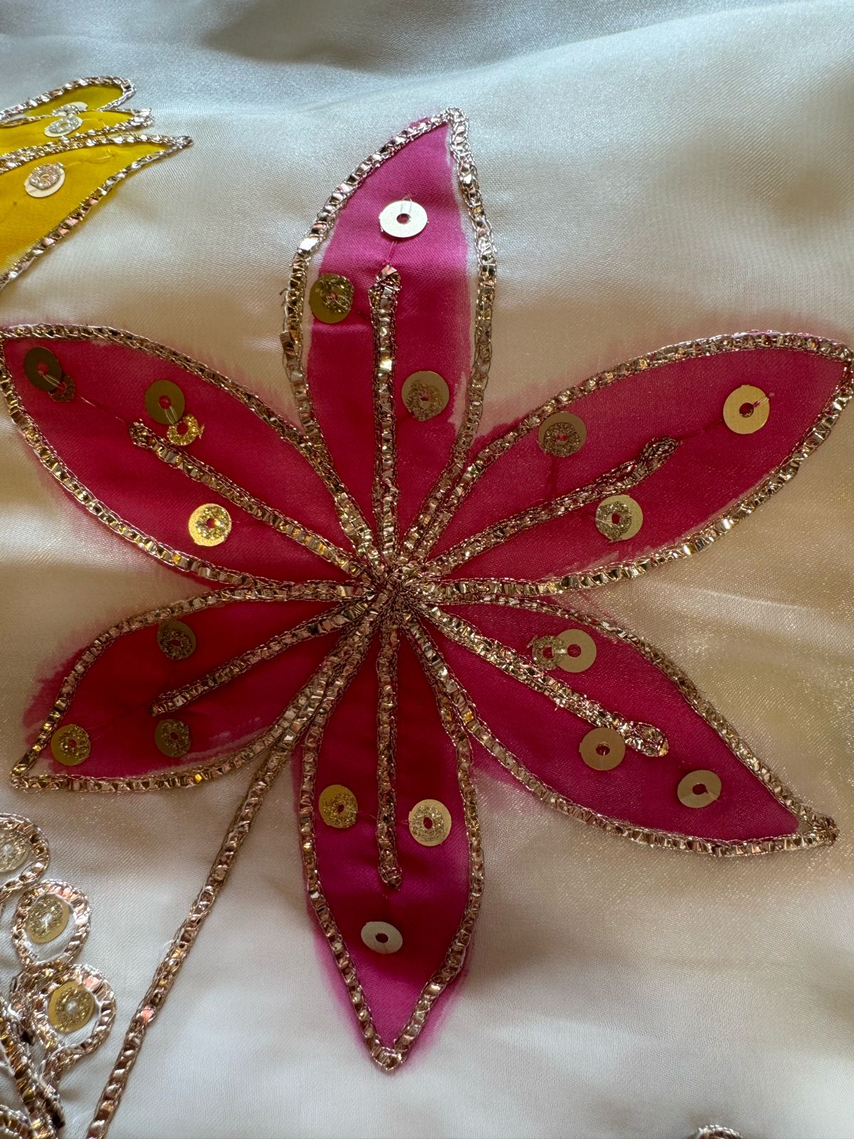 Soft organza shirt very lightweight shirt with very beautiful and gorgeous V neckline