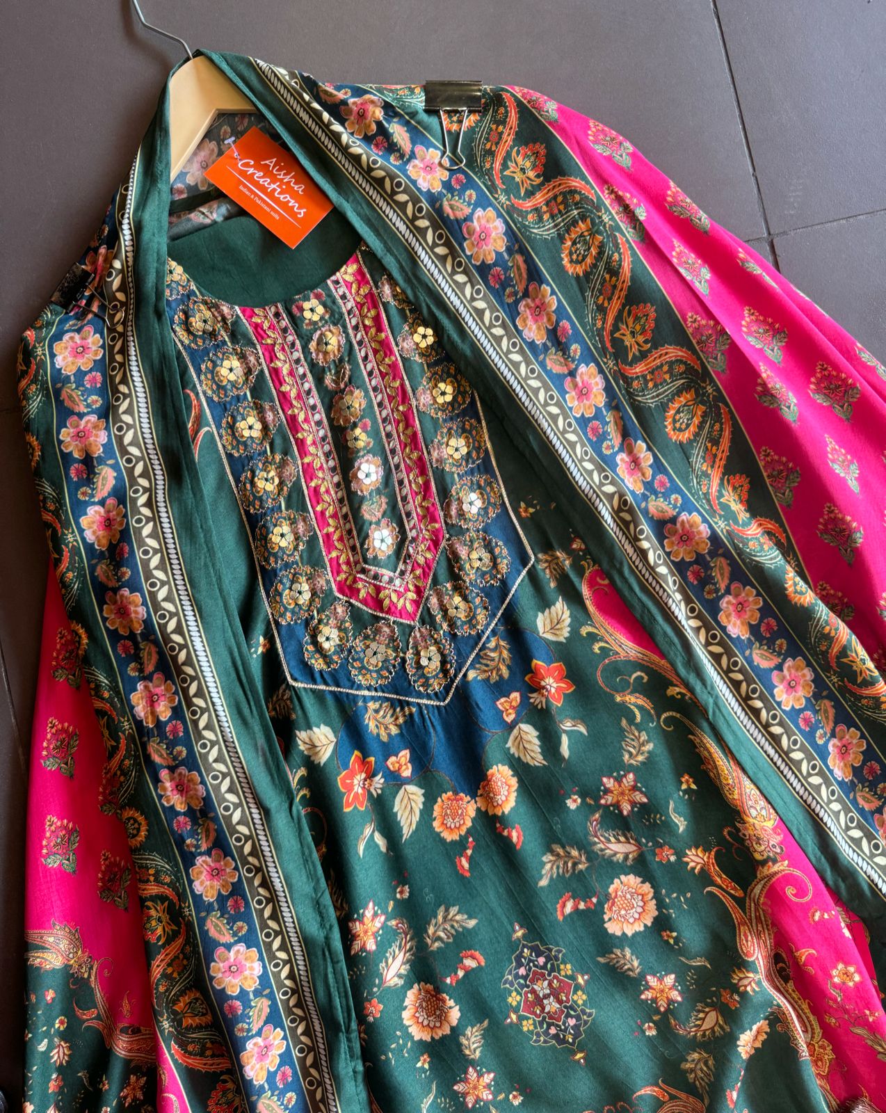 Beautiful and bright muslin suits with kalamkari printing , Beautifil reference taken from Ramayan and Mahabharata
