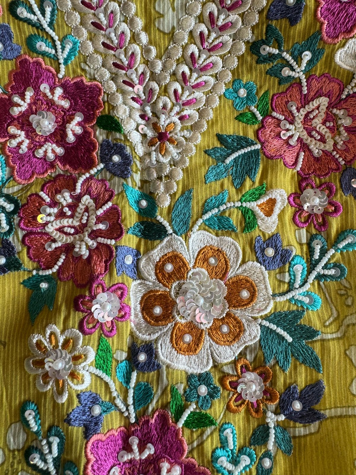 Pure and very soft self digital printed full size organza