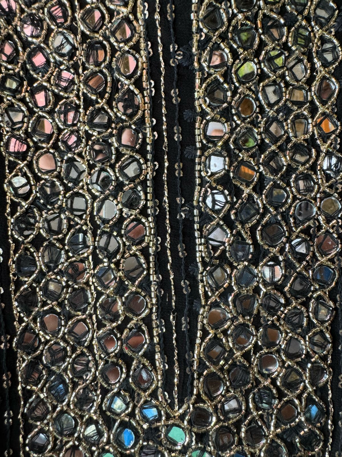 Pure Georgette Lakhnavi shirt (Unstitched) with thread