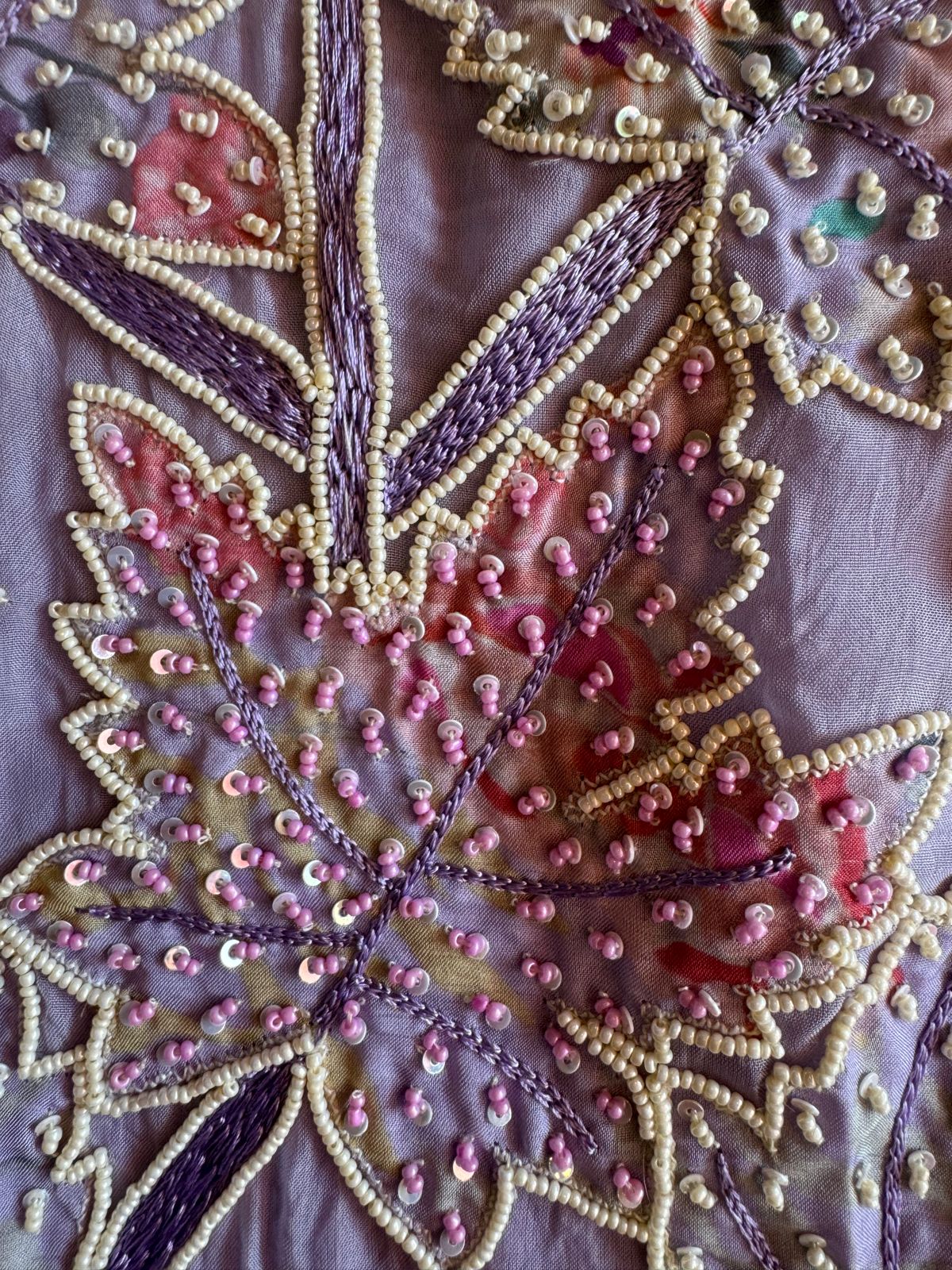 Super soft organza Unstitched full size shirt with beautiful neck Patti design