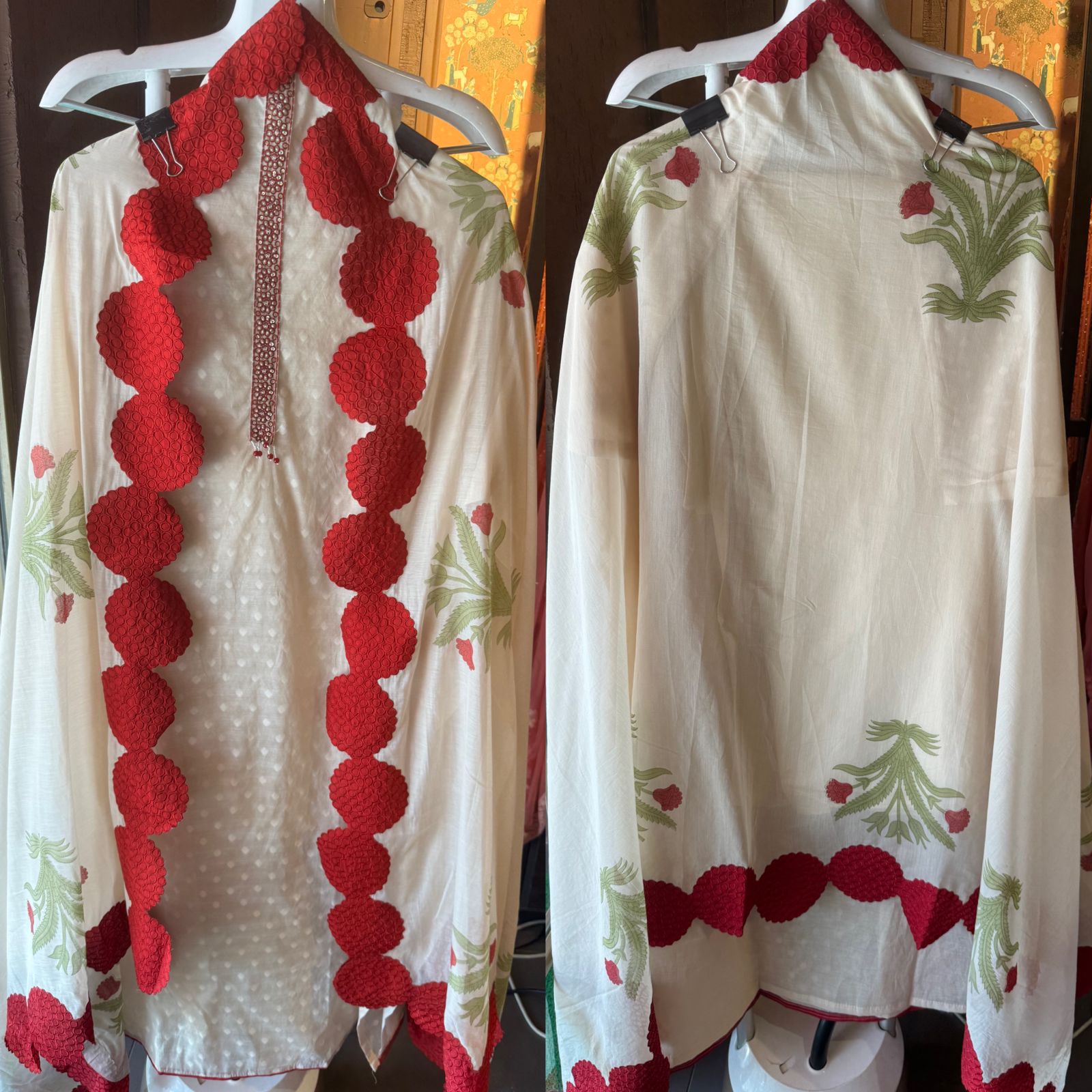 Shop our new exclusive range of Cotton chanderi