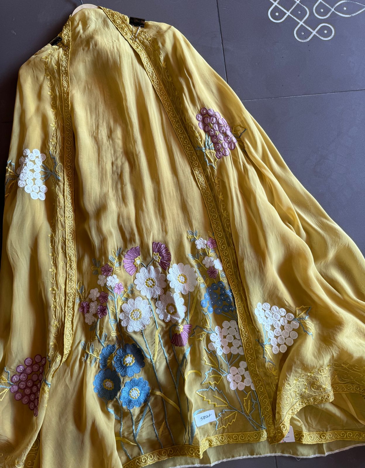 Soft organza Full size unstitched shirt with very beautiful