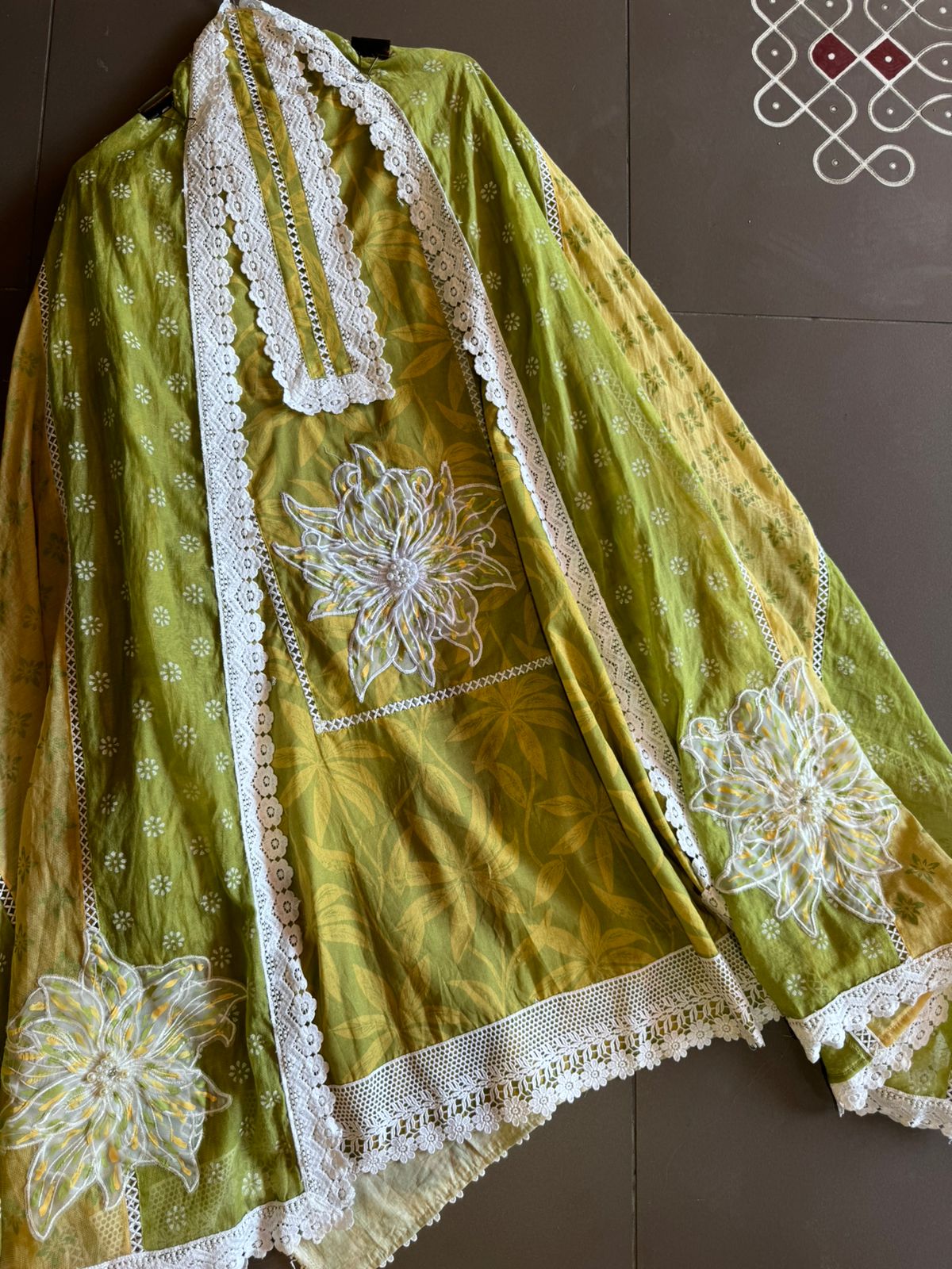 Pure organic cotton floral digital printed Shirt