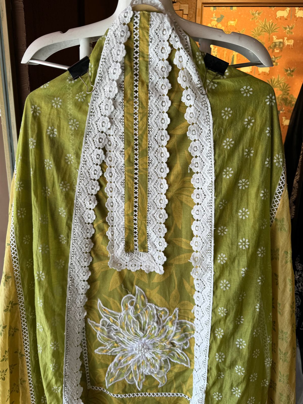 Pure organic cotton floral digital printed Shirt