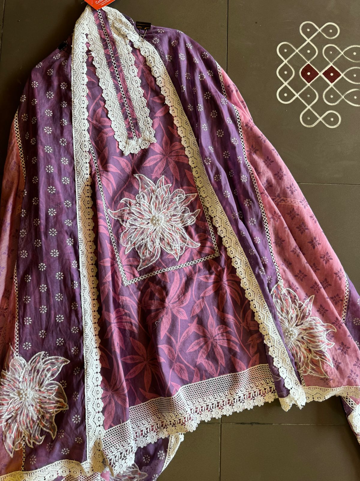 Pure organic cotton floral digital printed Shirt