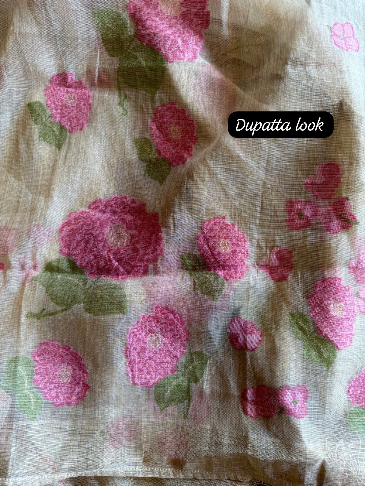 Pure Mul Mul and soft jamdaani cotton shirt