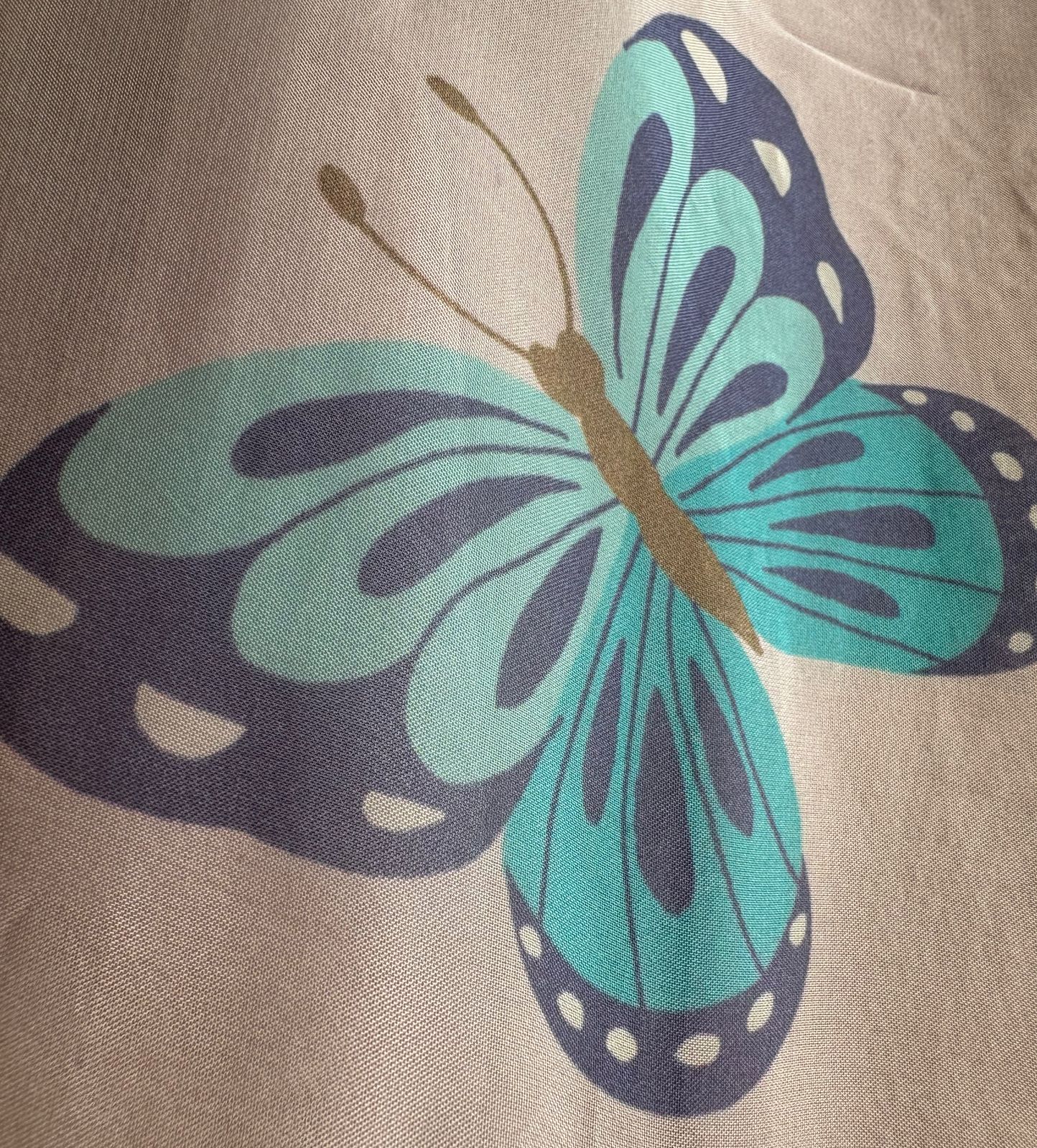 Soft organza Full size unstitched shirt with with Neck Patti