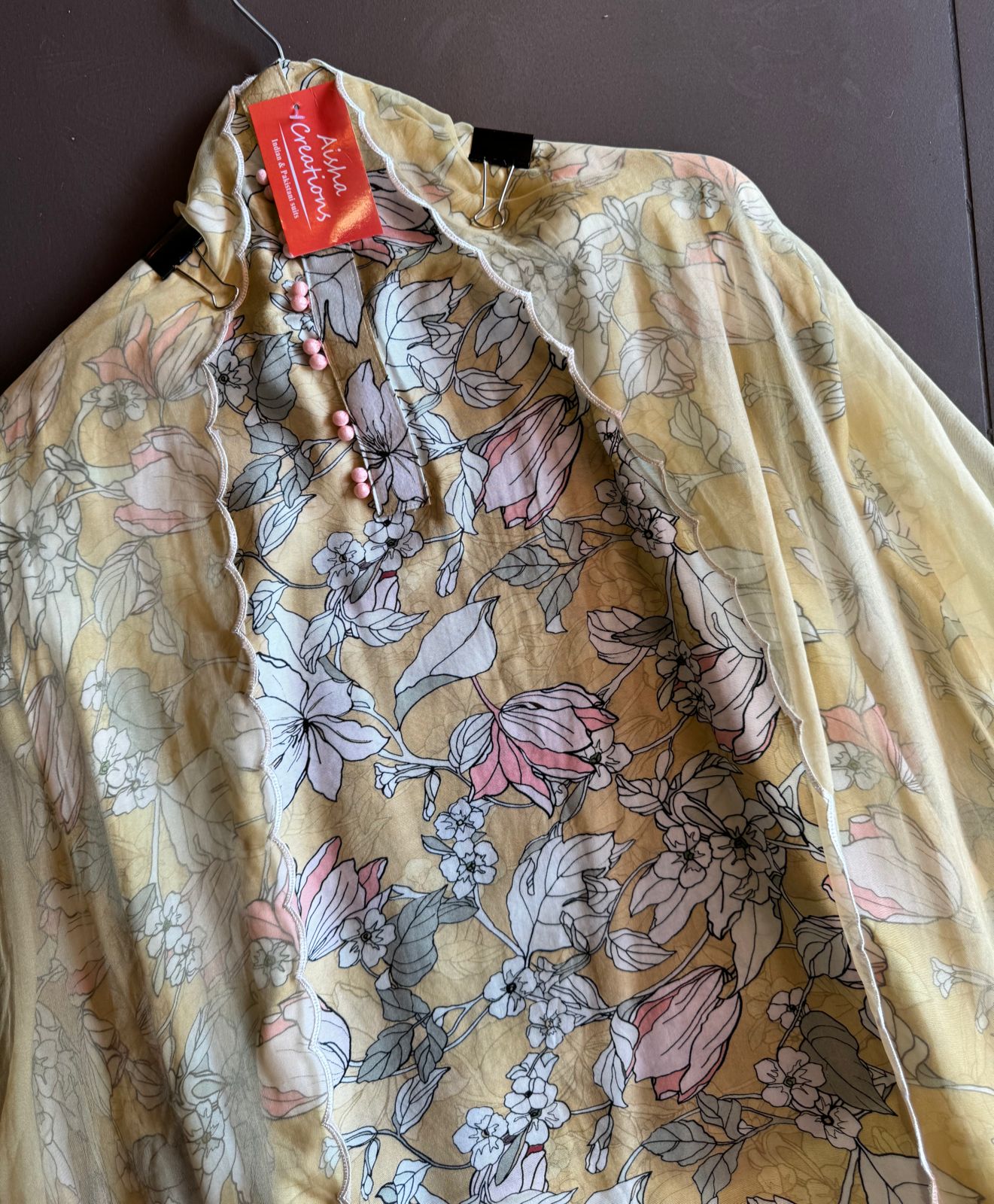 Super soft Mul Mul printed shirt digital printed (Very high quality) printing with neck Patti