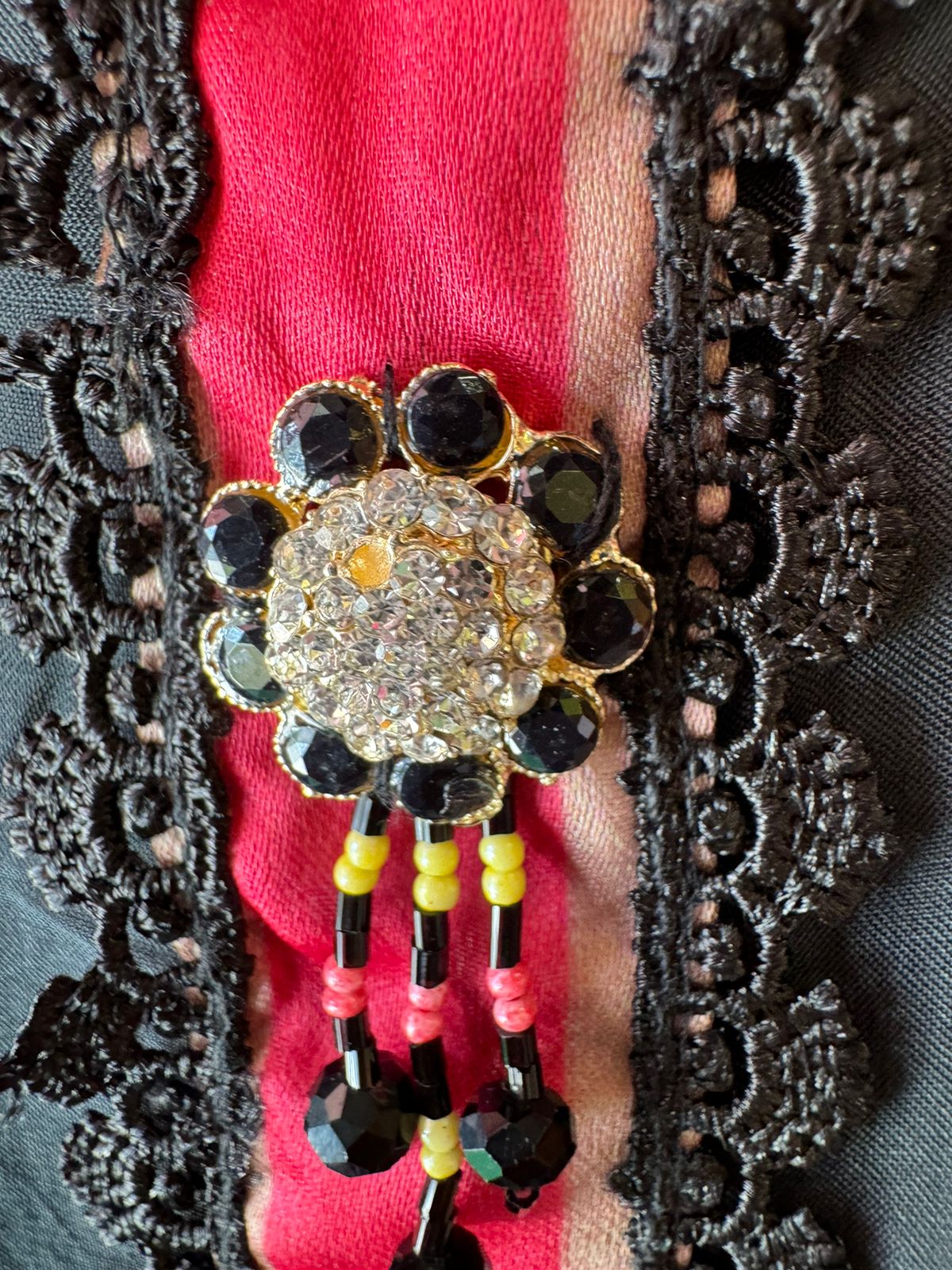 Soft organza Unstitched full size shirt with Beautiful neck Patti with crochia lace