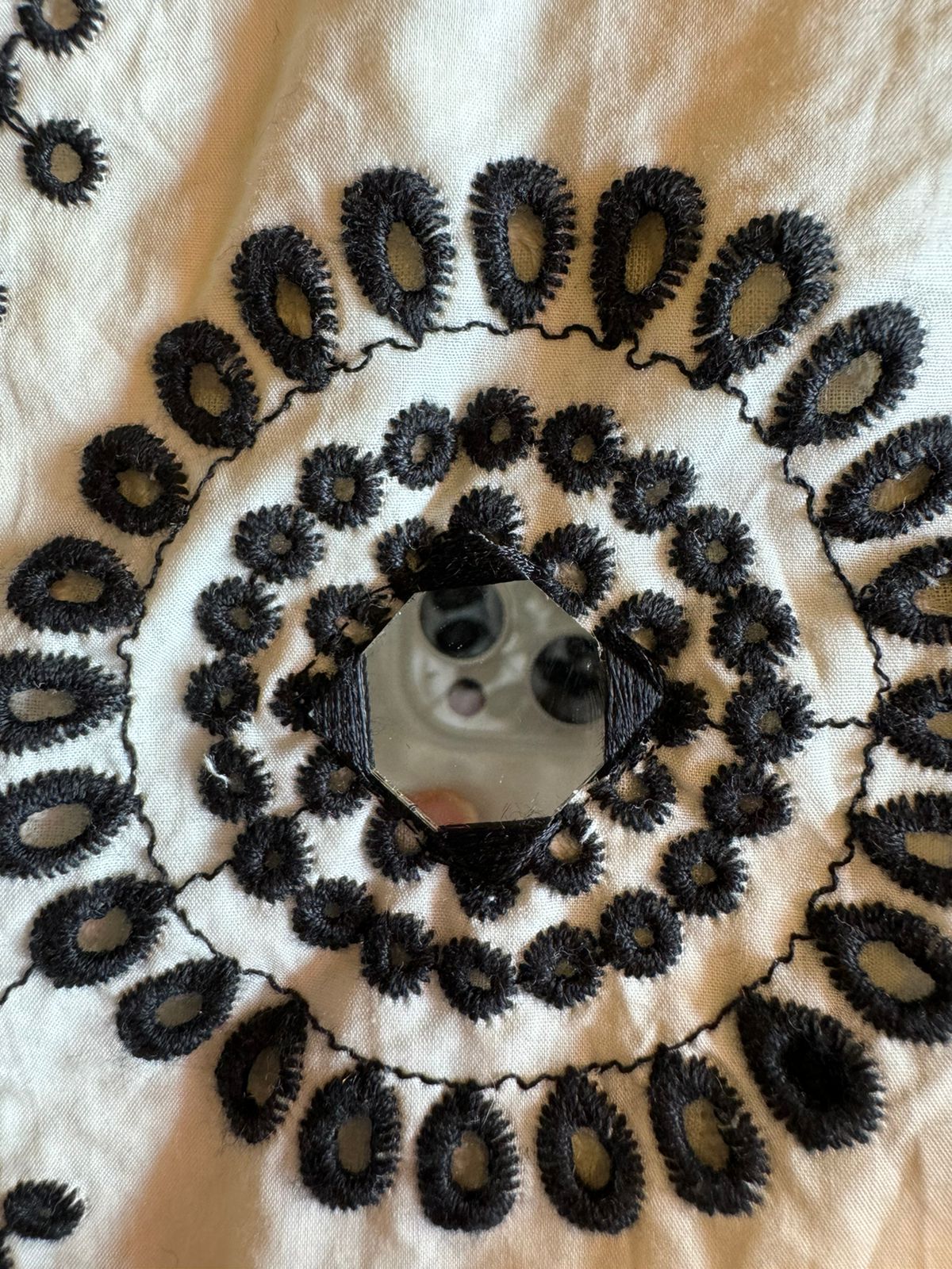 Pure hakuba chicken kaaftan set (Stitched KAAFTAN) with Beautiful thread embroidery done